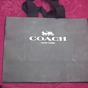 Coach shopping bag